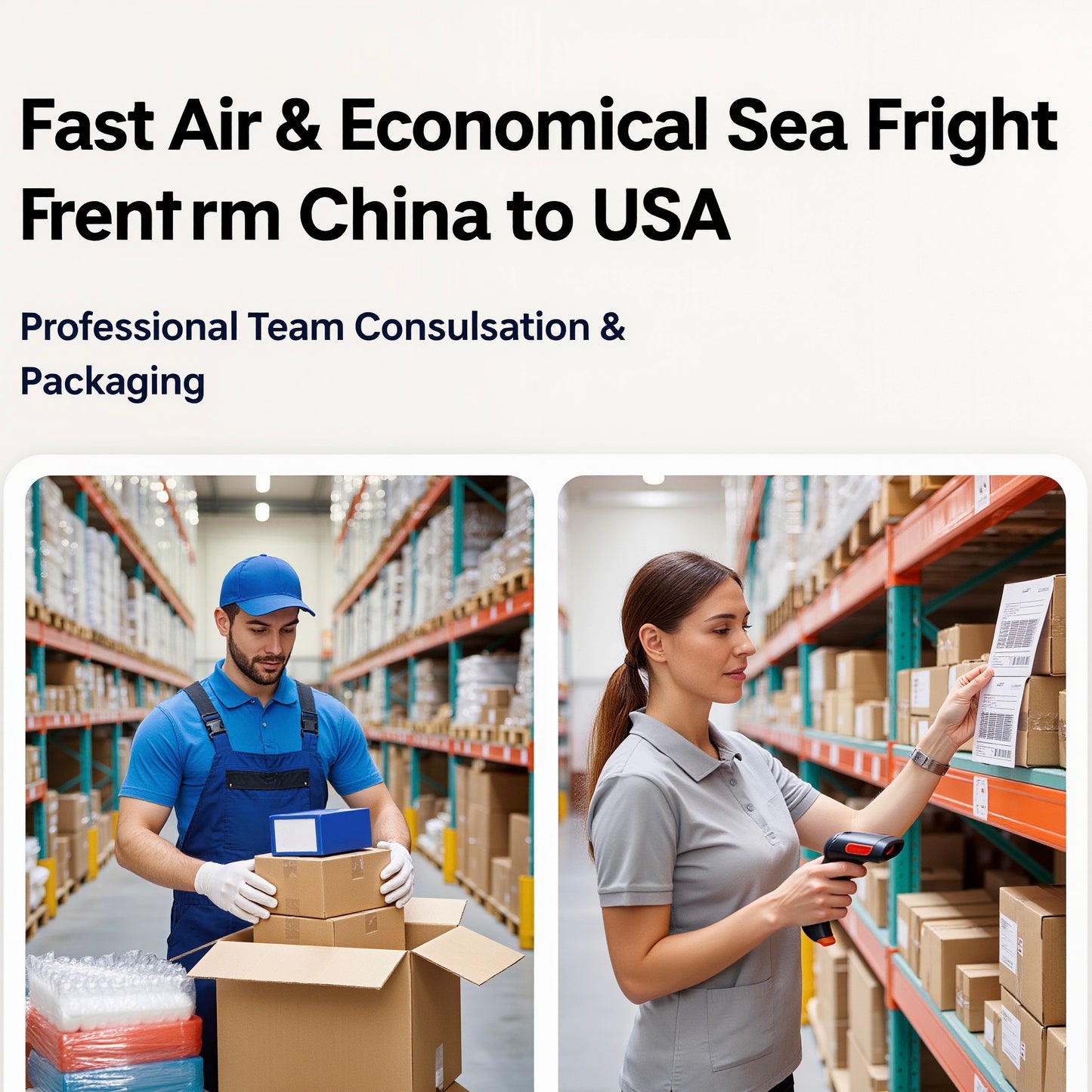 Shipping from China to the USA (Air & Sea)